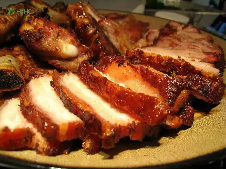 Lợn cắp nách nướng mật ong